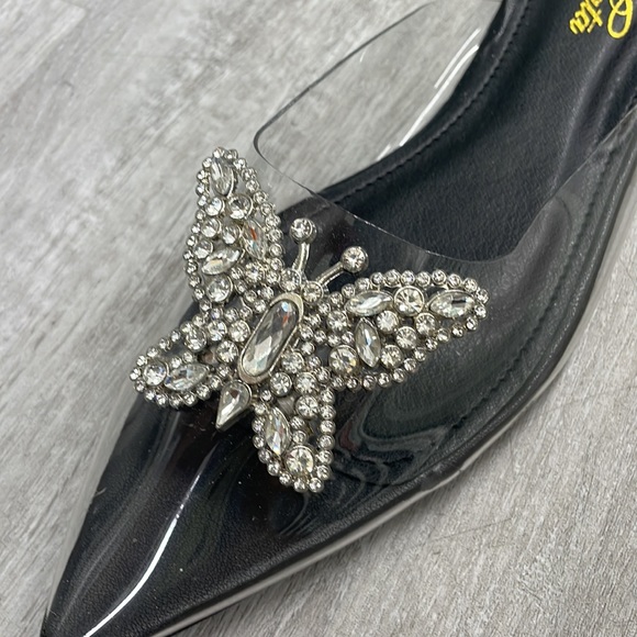 Black clear butterfly flat - Picture 4 of 4